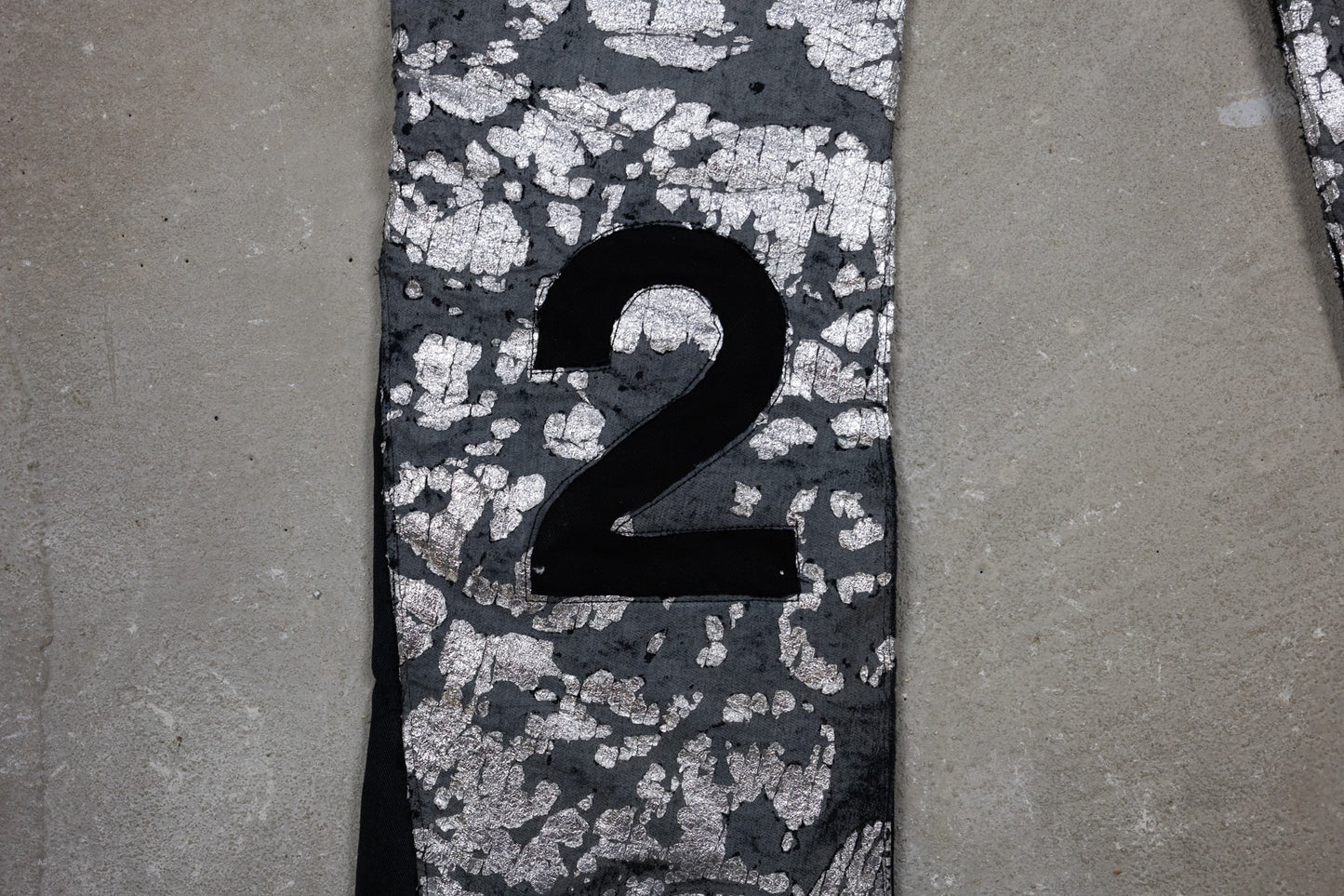 SILVER FOIL DENIM