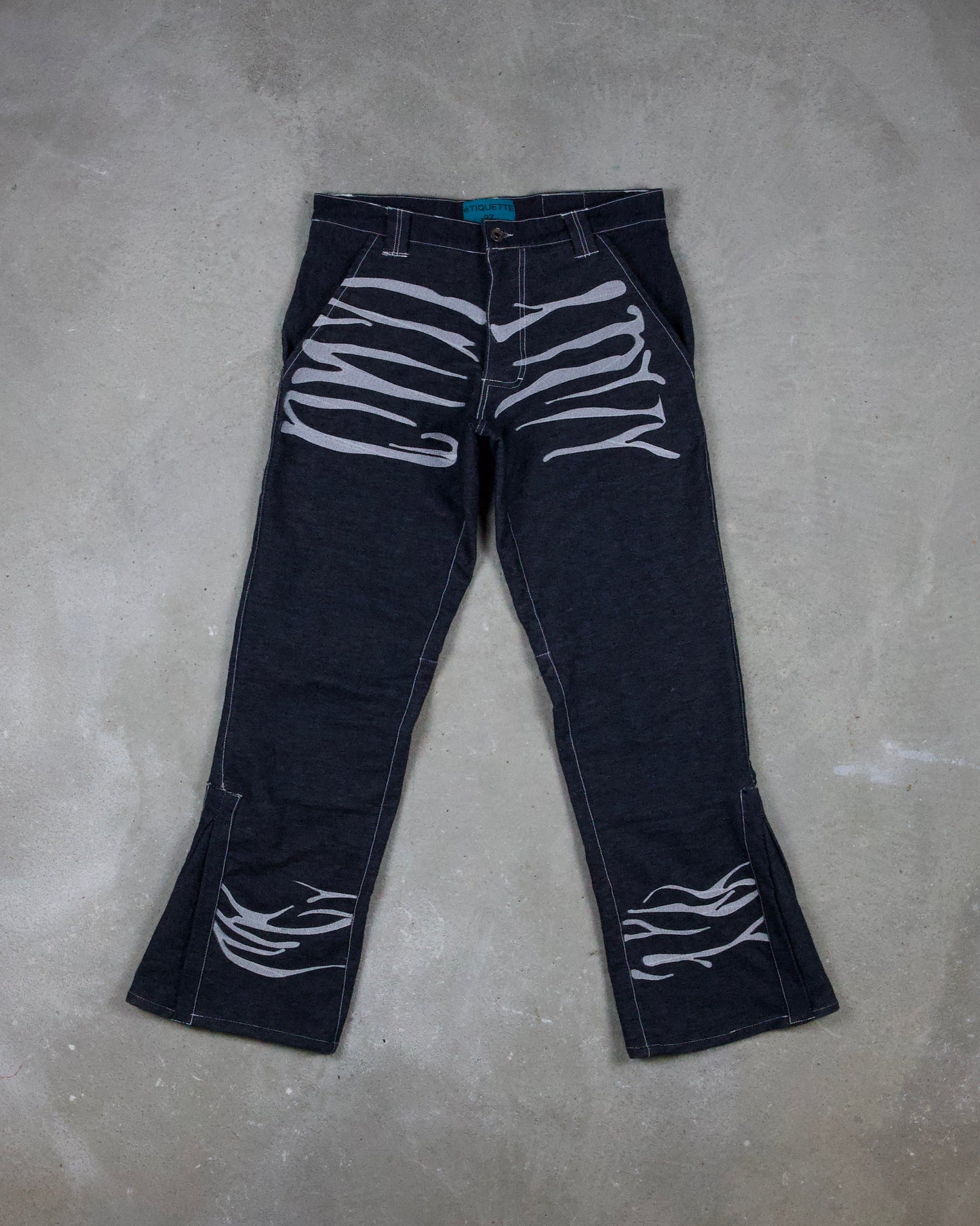 FAKE WASH DENIM